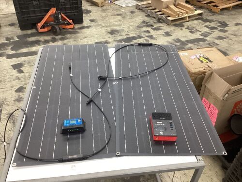 Flexible Solar Panels, 21.25" x 46"  - Lot 608