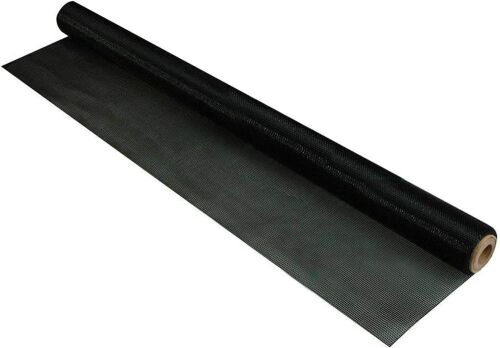 DOCAZOO DocaScreen Fiberglass Mesh Window & Porch Screening, Charcoal, 84" x 100'  - Lot 646