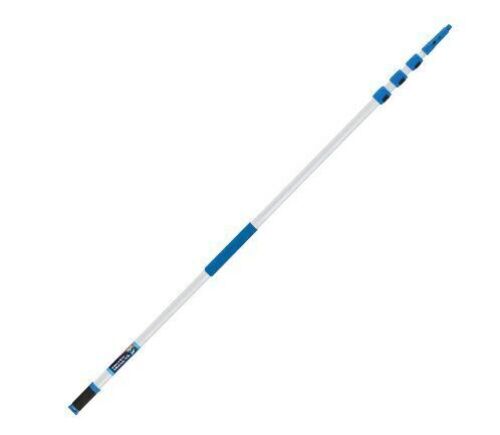 Unger 24' Aluminum Telescopic Pole w/Connect & Clean Locking Cone & Quick-Flip Clamps - Lot 674