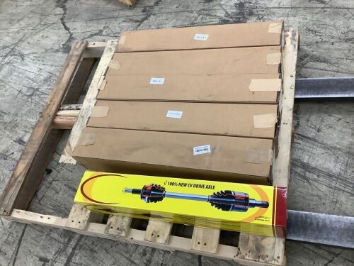Lot of (6) CV Drive Axle Assembly  - Lot 319