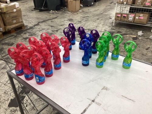 Lot of (23) O2Cool Deluxe Misting Fans  - Lot 470