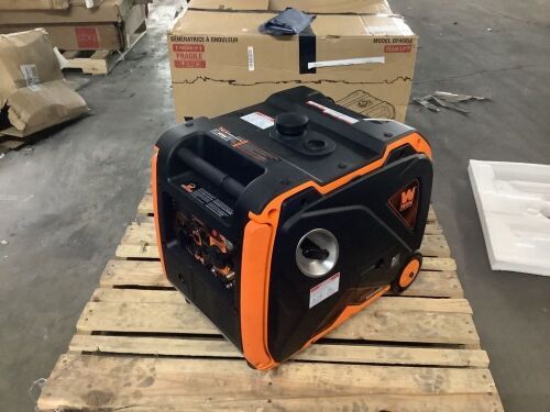 WEN DF452iX Super Quiet 4500-Watt Remote Electric Start Dual Fuel RV-Ready Portable Inverter Generator with Fuel Shut-Off and CO Watchdog - Lot 102