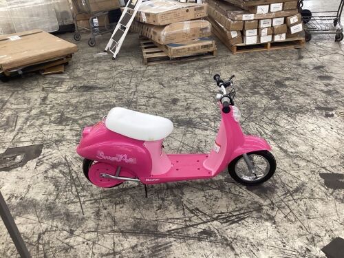 Razor Pocket Mod Scooter - Front Forks Slightly Bent, No Charger  - Lot 104