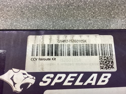 Spelab ccv reroute kit - Lot 59