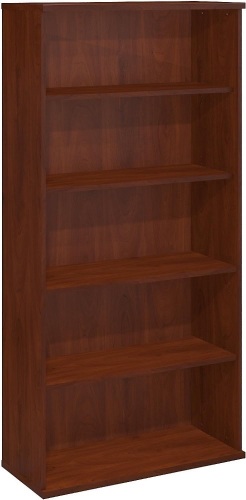 Office Realm Bush WC24414 Series C Collection 36W 5 Shelf Bookcase, Hansen Cherry - Lot 43