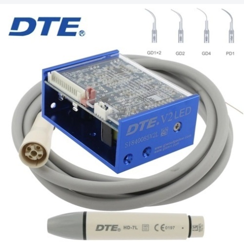 Woodpecker DTE V2 LED Builtin Ultrasonic Scaler w/ LED Light HD-7L - Lot 78