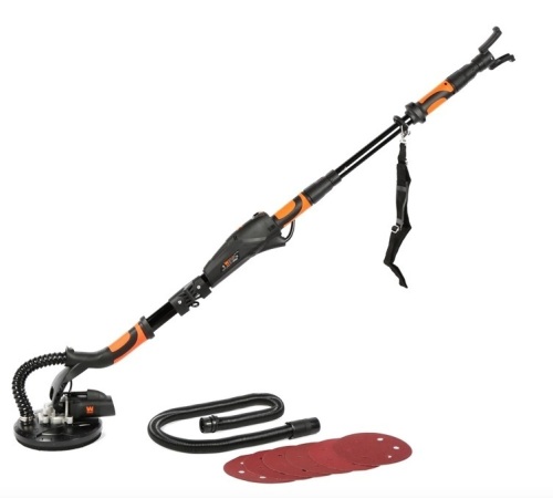WEN DW5062 Variable Speed 5-Amp Drywall Sander with 15-Foot Dust Hose - Lot 339