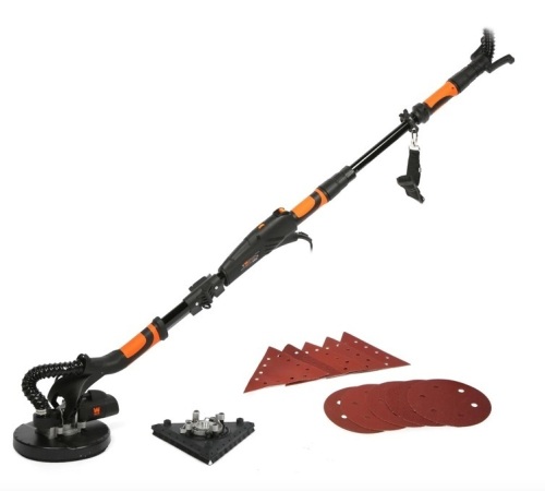 WEN DW5084 5-Amp 2-in-1 Variable Speed Dual-Head Drywall Sander with 15-Foot Dust Hose - Lot 340
