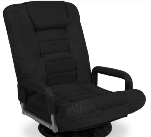 Gaming Floor Chair w/ 360-Degree Swivel, Armrest, Adjustable Backrest - Lot 267