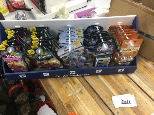 Car Air Fresheners Assorted Display - Lot 2834