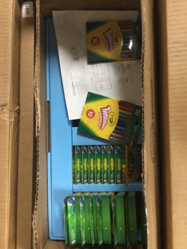 Assorted Crayola Display Boxes - Lot 2840