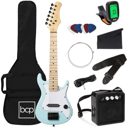 Kids Electric Guitar Beginner Starter Kit w/ 5W Amplifier - 30 in - Lot 3071