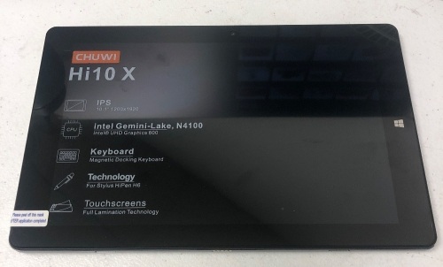 Chuwi Windows Tablet 128G, Powers Up, Appears new, Sold as is - Lot 10