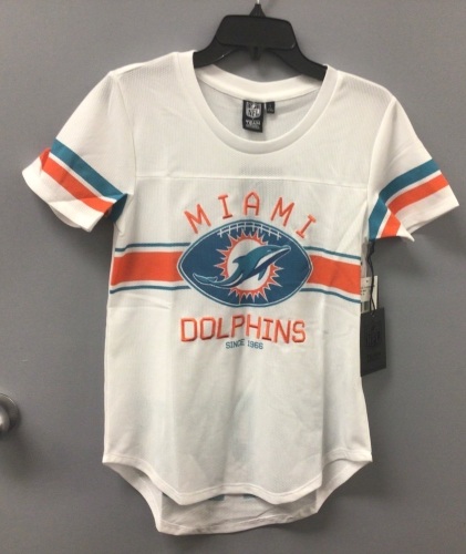Ladies Miami Dolphins Jersey, S, Appears New, Sold as is - Lot 41