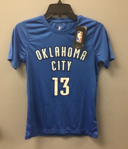 Oklahoma City George 13 Dry Fit Youth Shirt, M 10/12, Appears New, Sold as is - Lot 74