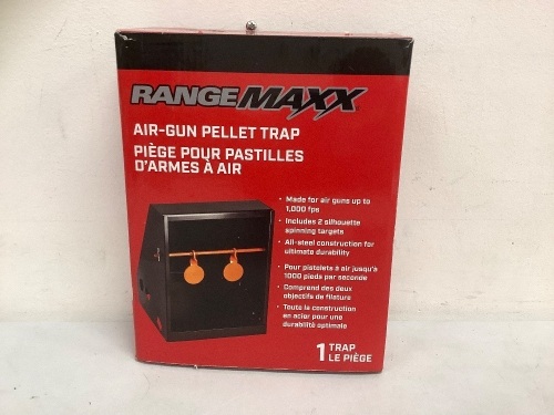 RangeMaxx Air-Gun Pellet Trap, Appears New, Sold as is - Lot 101