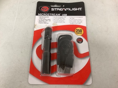 Streamlight Microstream Flashlight, Appears New, Sold as is - Lot 104