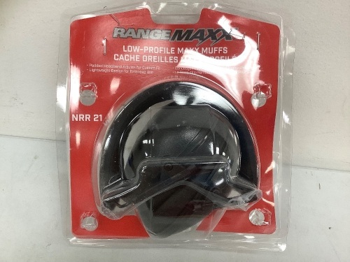 RangeMaxx Low-Profile Maxx Muffs, E-Comm Return - Lot 134