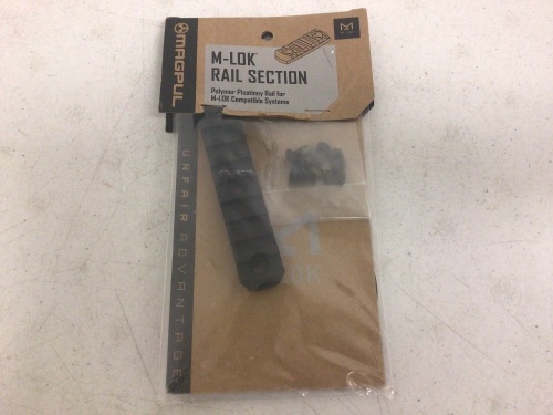 Magpul M-Lok Rail Section, E-Commerce Return, Sold as is - Lot 160