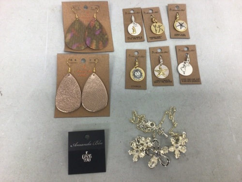 Lot of (10) Jewelry pieces, Appears New, Sold as is - Lot 391