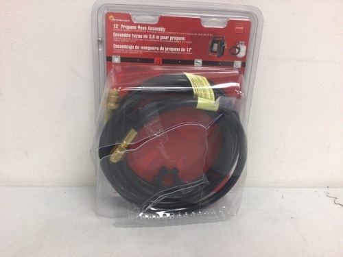 12' Propane Hose Assembly, E-Commerce Return, Sold as is - Lot 392