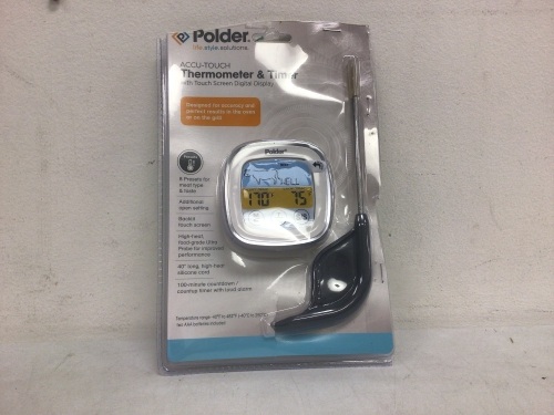 Grilling Thermometer & Timer, E-Commerce Return, Sold as is - Lot 399
