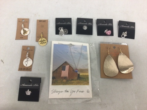 Lot of (10) Jewelry pieces, Appears New, Sold as is - Lot 400