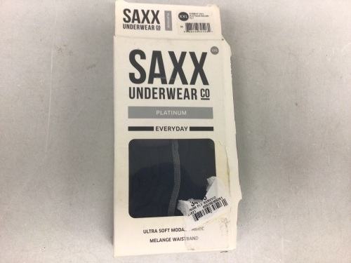 Saxx Underwear Co Boxers XXL, Appears New, Sold as is - Lot 403