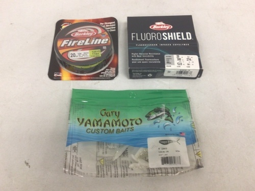 Lot of (3) Fishing Accessories, Appears New, Sold as is - Lot 419