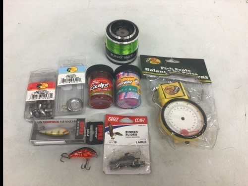 Lot of (9) Fishing Accessories, E-Comm Return, Sold as is - Lot 421