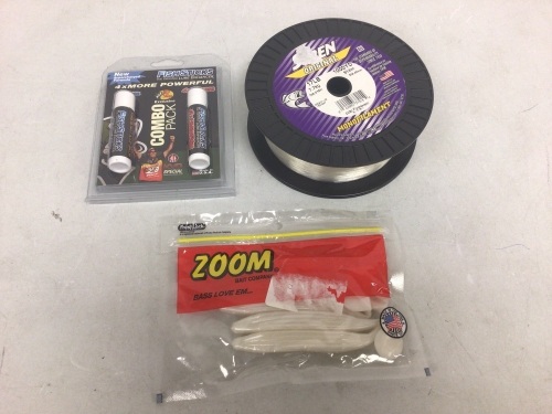 Lot of (3) Fishing Accessories, Appears new, Sold as is - Lot 438