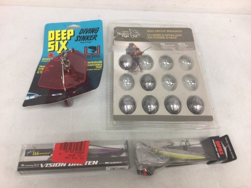 Lot of (4) Fishing/ Hunting Accessories, E-Comm Return, Sold as is - Lot 440