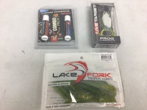Lot of (3) Fishing Accessories, Appears New, Sold as is - Lot 459