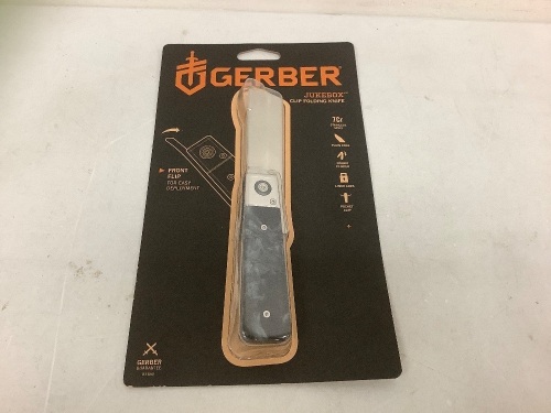 Gerber JukeBox Clip Folding Knife, Appears New - Lot 498