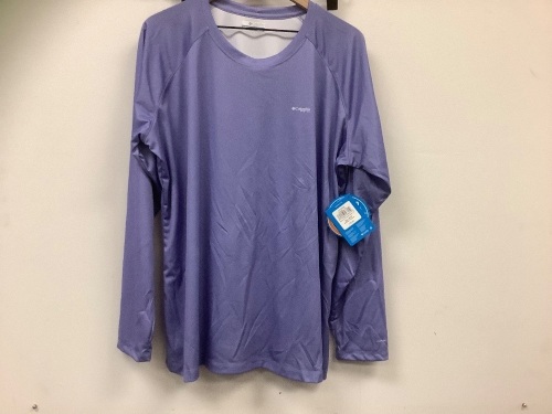 Columbia Womens Long Sleeve Tee, 2XL, Appears New - Lot 502