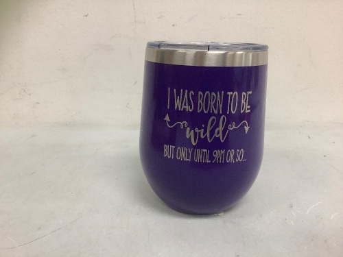 Pure 12oz Wine Tumbler, Appears New - Lot 506