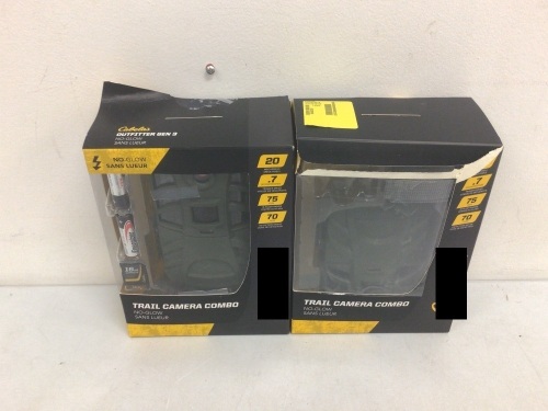 Lot of (2) Trail Cameras, E-Commerce Return, Sold as is - Lot 464