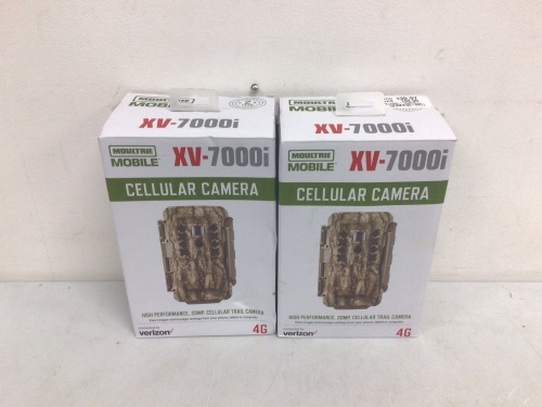 Lot of (2) Moultrie Trail Cameras, E-Commerce Return, Sold as is - Lot 474