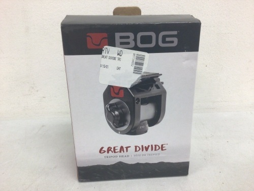 BOG Tripod head, Appears new, Sold as is - Lot 514