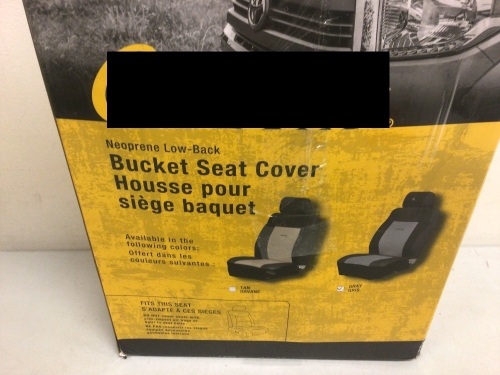 Neoprene Bucket Seat Cover, E-Commerce Return, Sold as is - Lot 495