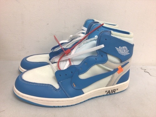 Nike Air Jordan 1 X Off-White, M 6.5 W 8, Appears New, Authenticity Unknown, Sold as is - Lot 26