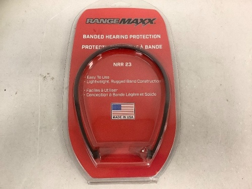 RangeMaxx Banded Hearing Protection, Appears New, Sold as is - Lot 534