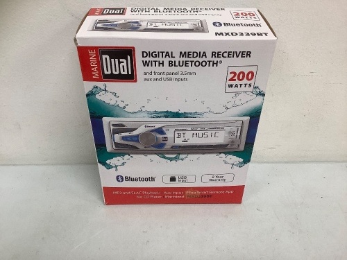 Digital Media Receiver w/ Bluetooth, Appears New, Sold as is - Lot 584