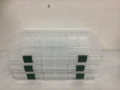 Lot of (3) Utility Boxes, Appears New, Sold as is - Lot 525