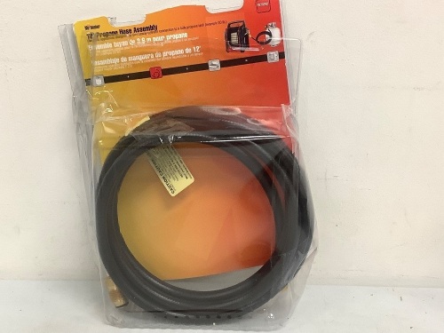 12' Propane Hose Assembly, E-Commerce Return, Sold as is - Lot 538