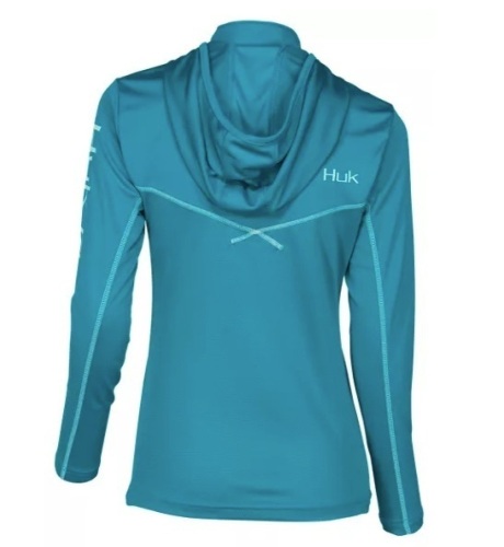 Huk Icon Long-Sleeve Hoodie for Ladies, M, Appears new, Sold as is - Lot 590