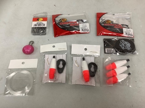 Lot of (9) Fishing Items, Appears new, Sold as is  - Lot 572