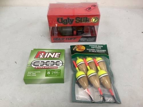 Lot of (3) Fishing Items, Appears new, Sold as is  - Lot 581