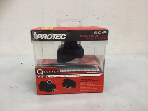iProtec Rail Mounted Red Laser, E-Commerce Return, Sold as is - Lot 553