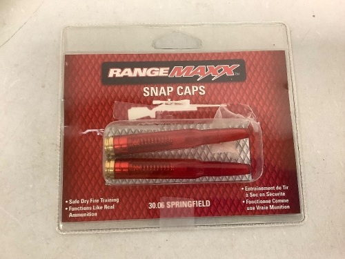 RangeMaxx Snap Caps, E-Commerce Return, Sold as is - Lot 395